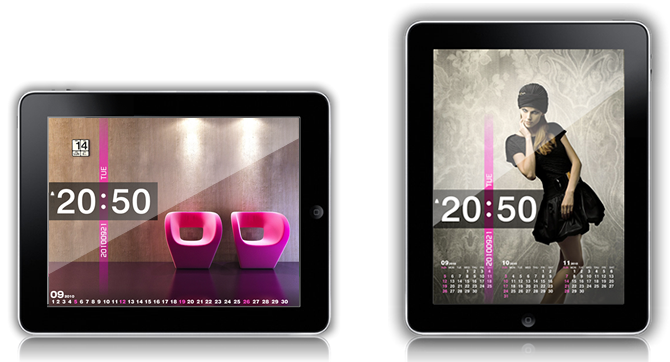 Ipad用 時計アプリケーション Clock Graphy Hd Photo Frame の提供を開始 インフォシティ Infocity Inc